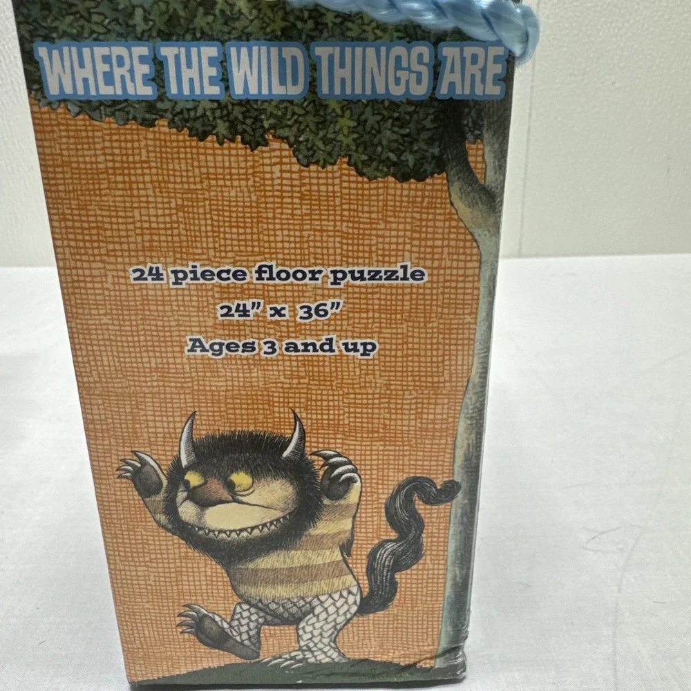 Mudpuppy Where the Wild Things Are Great Big Puzzle Lot of 2 Complete